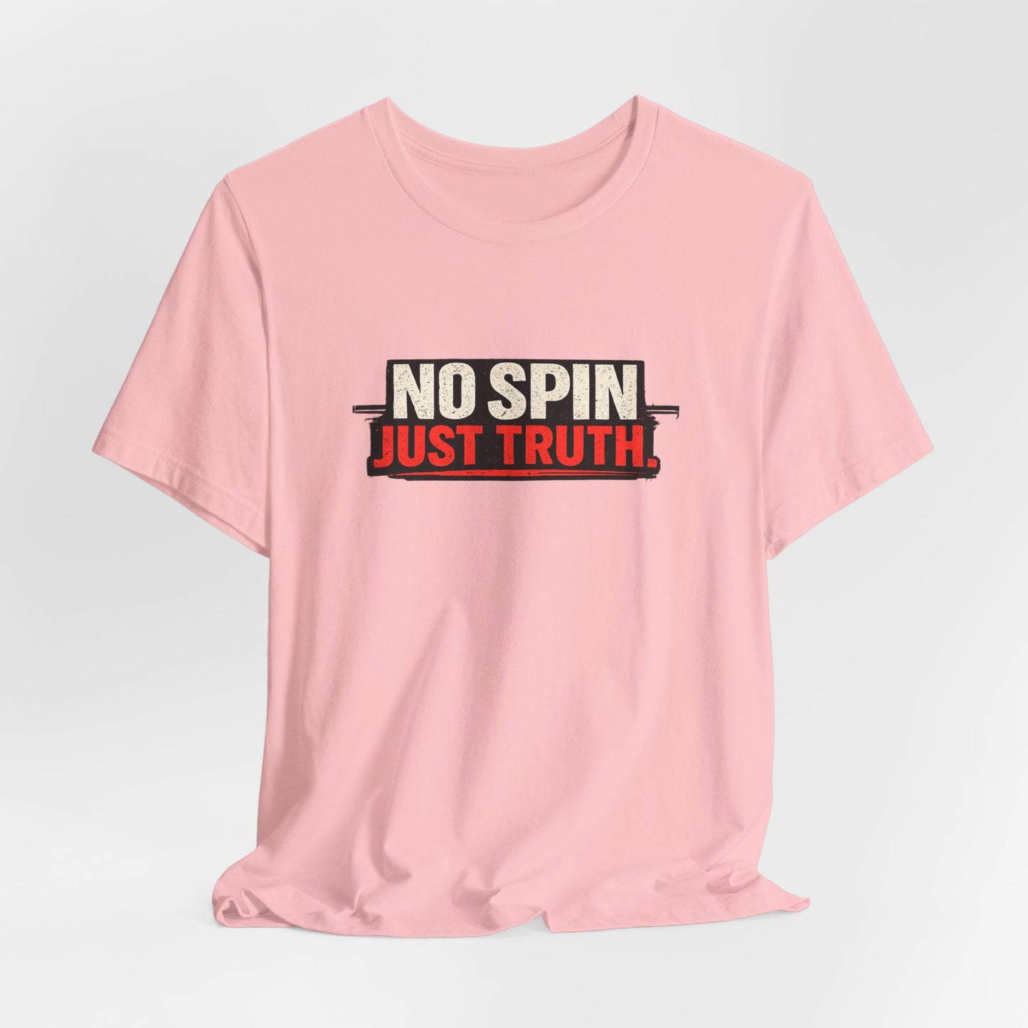 No Spin Just Truth Jersey T-Shirt