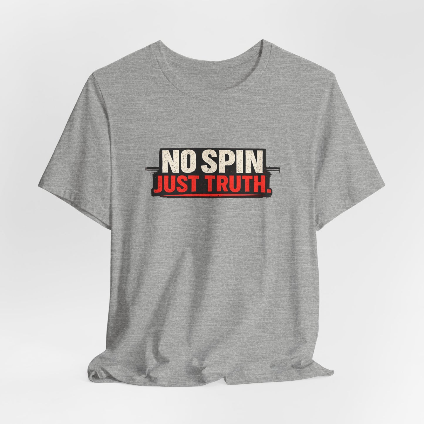 No Spin Just Truth Jersey T-Shirt