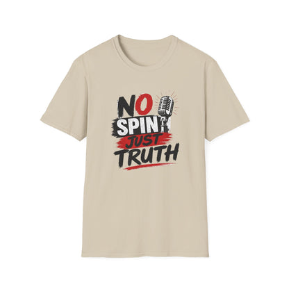 No Spin Just Truth  Soft Style T-Shirt