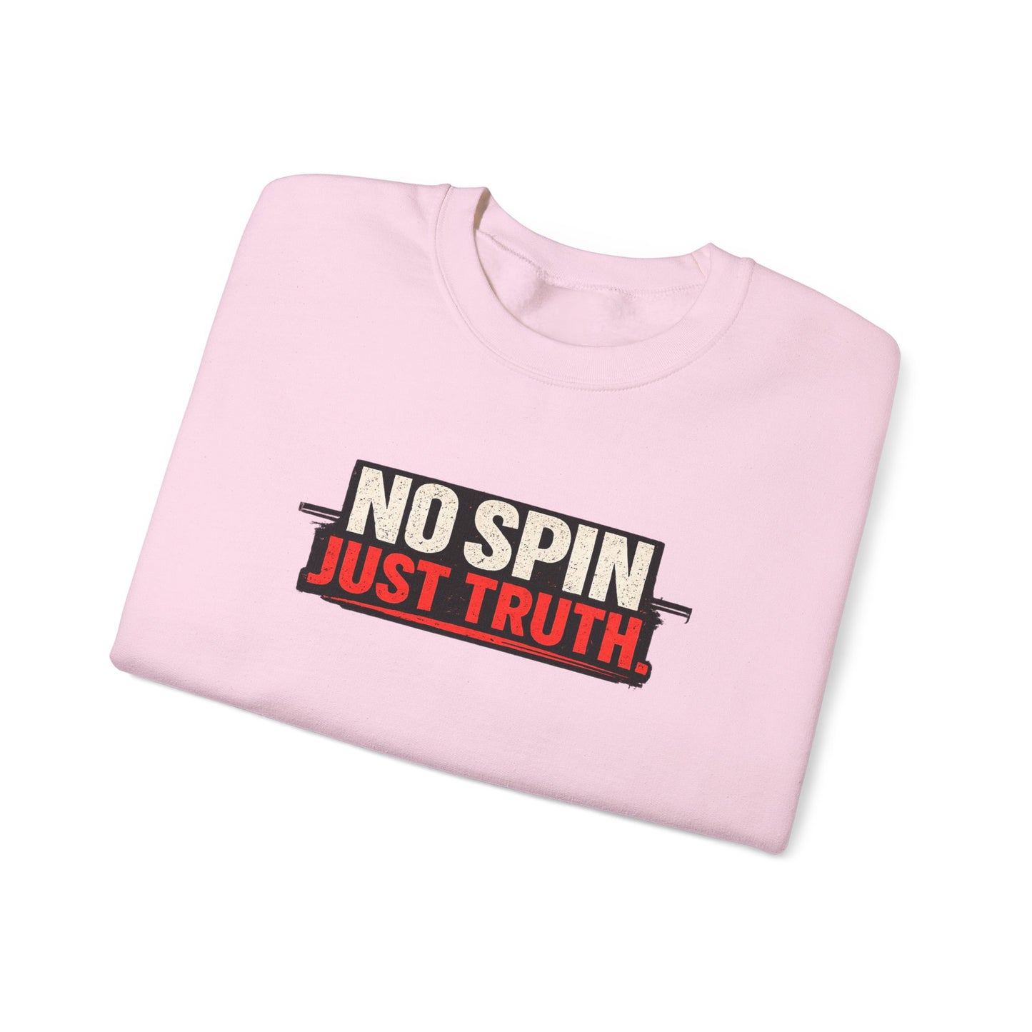 "No Spin Just Truth" Crewneck Sweatshirt