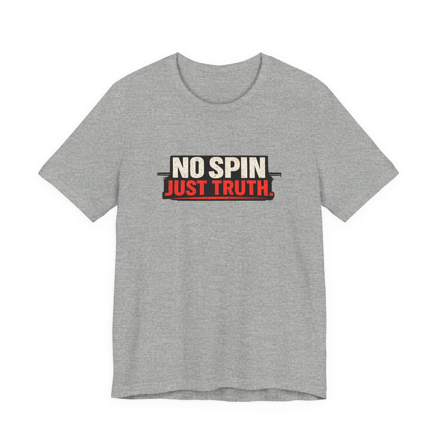 No Spin Just Truth Jersey T-Shirt