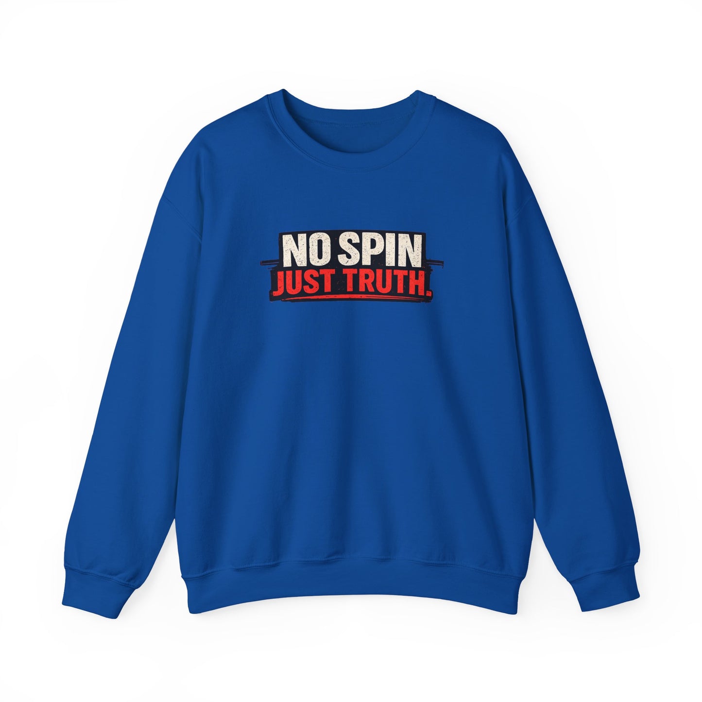 "No Spin Just Truth" Crewneck Sweatshirt