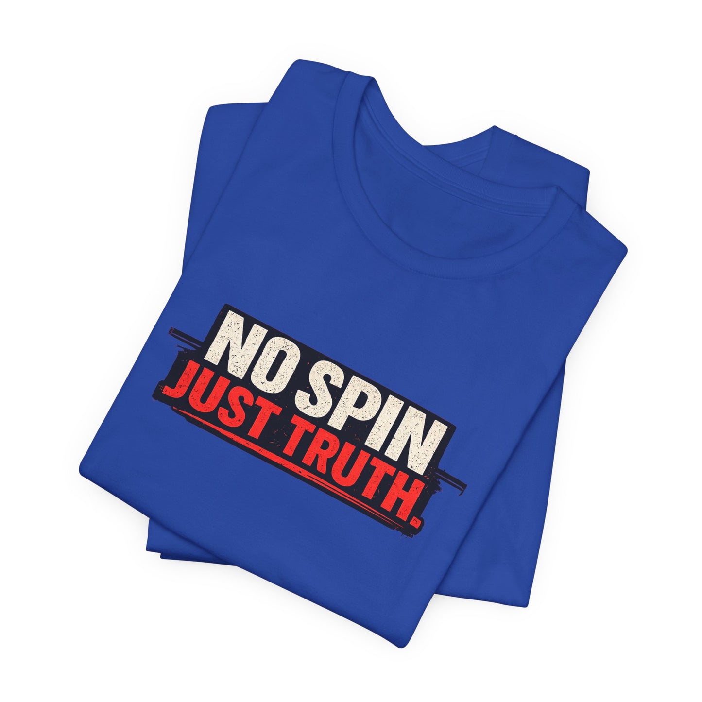 No Spin Just Truth Jersey T-Shirt