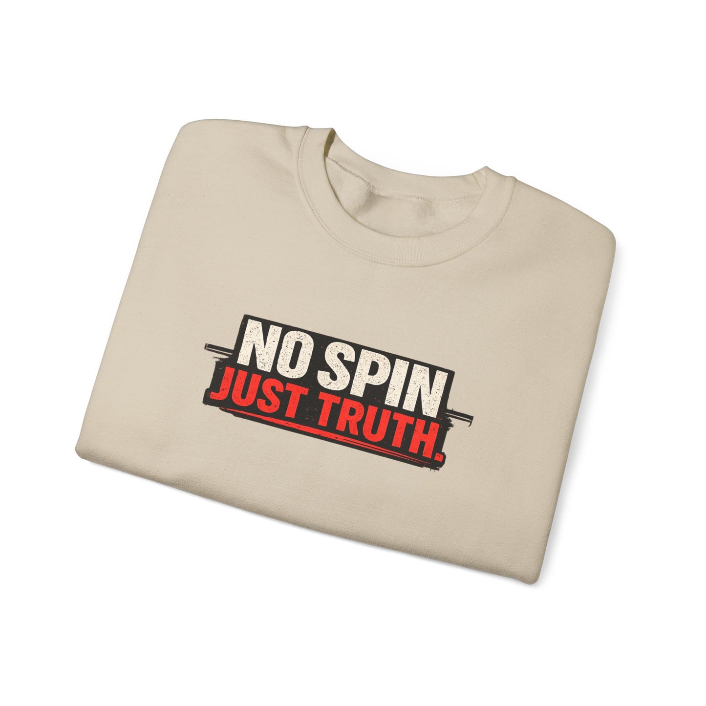 "No Spin Just Truth" Crewneck Sweatshirt