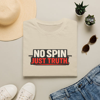 No Spin Just Truth  Soft Style T-Shirt