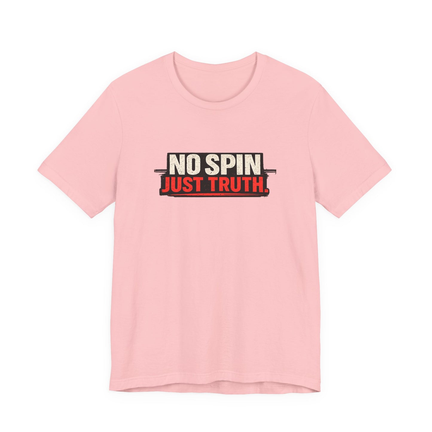 No Spin Just Truth Jersey T-Shirt