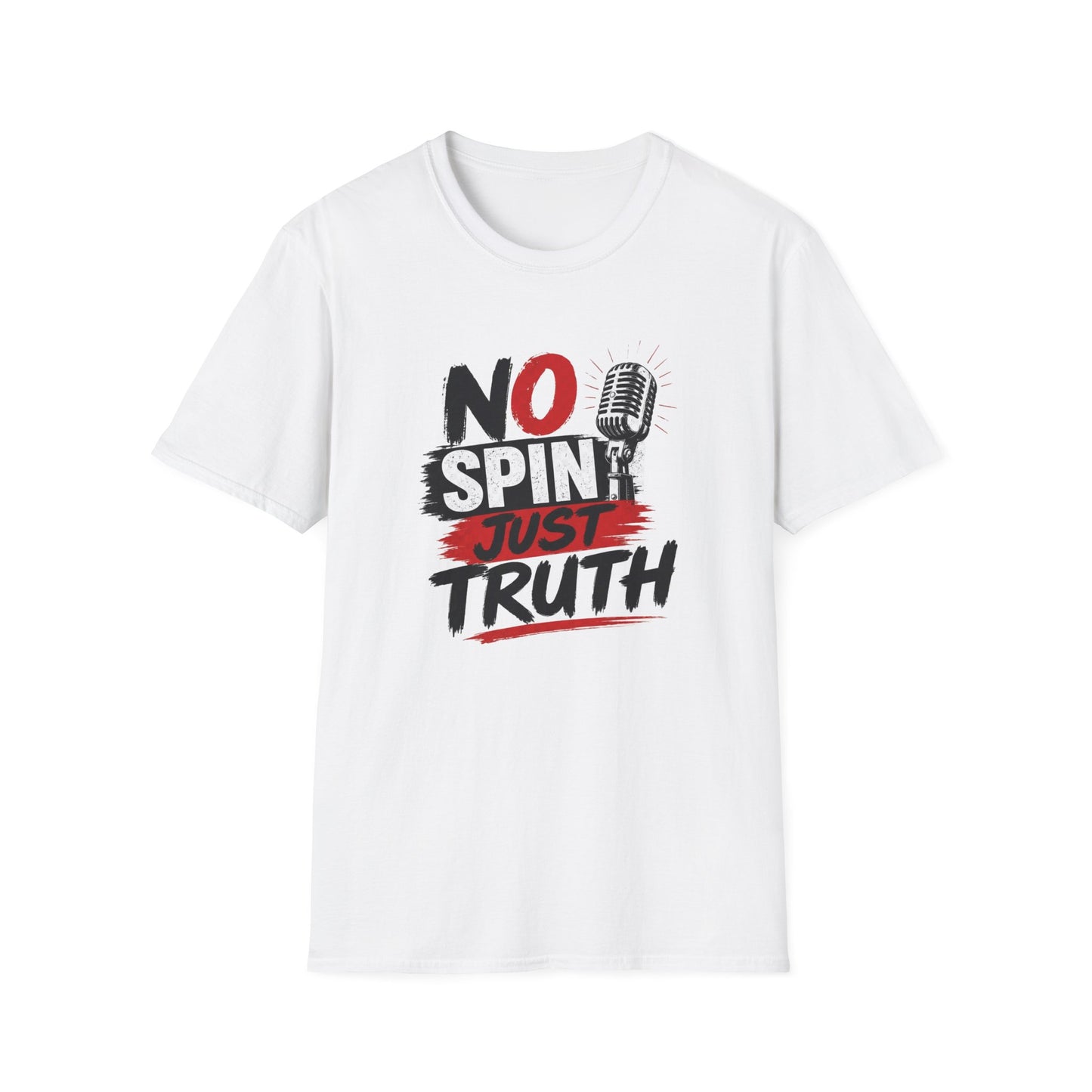 No Spin Just Truth  Soft Style T-Shirt
