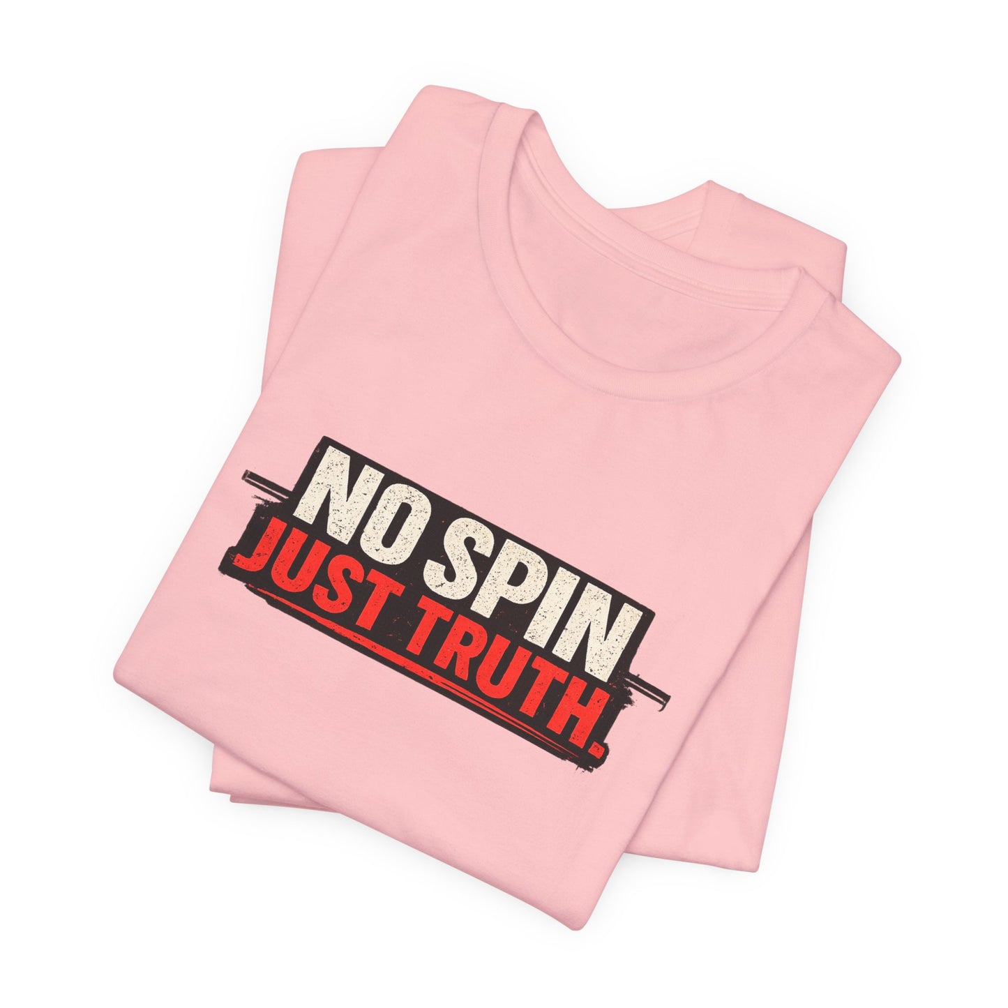 No Spin Just Truth Jersey T-Shirt