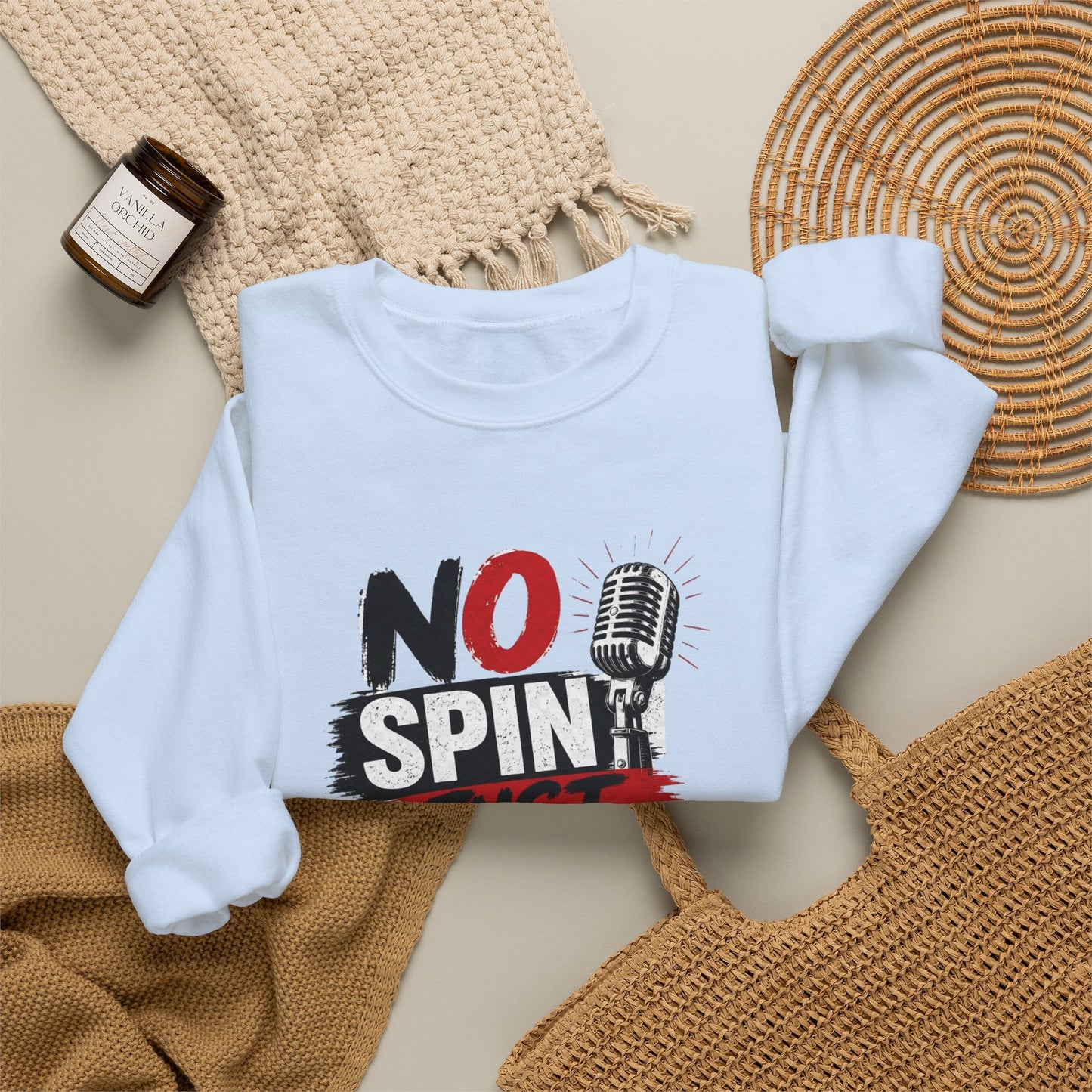No Spin Just Truth Sweatshirt