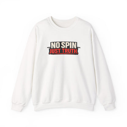 "No Spin Just Truth" Crewneck Sweatshirt