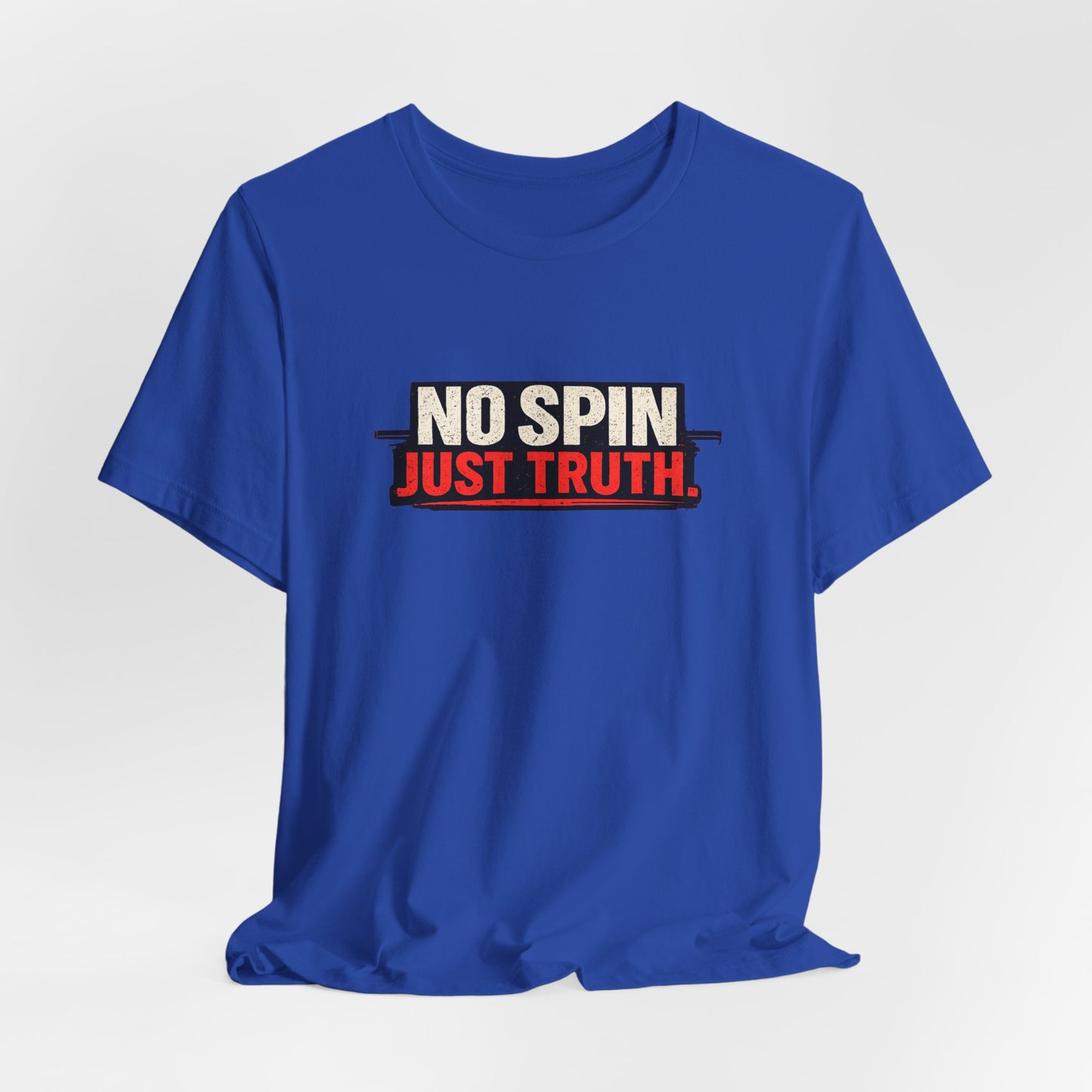 No Spin Just Truth Jersey T-Shirt