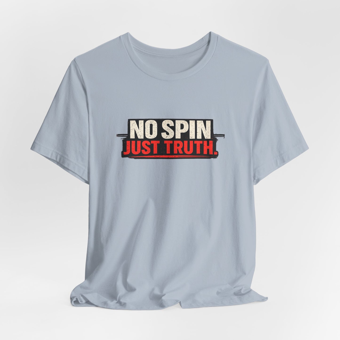 No Spin Just Truth Jersey T-Shirt