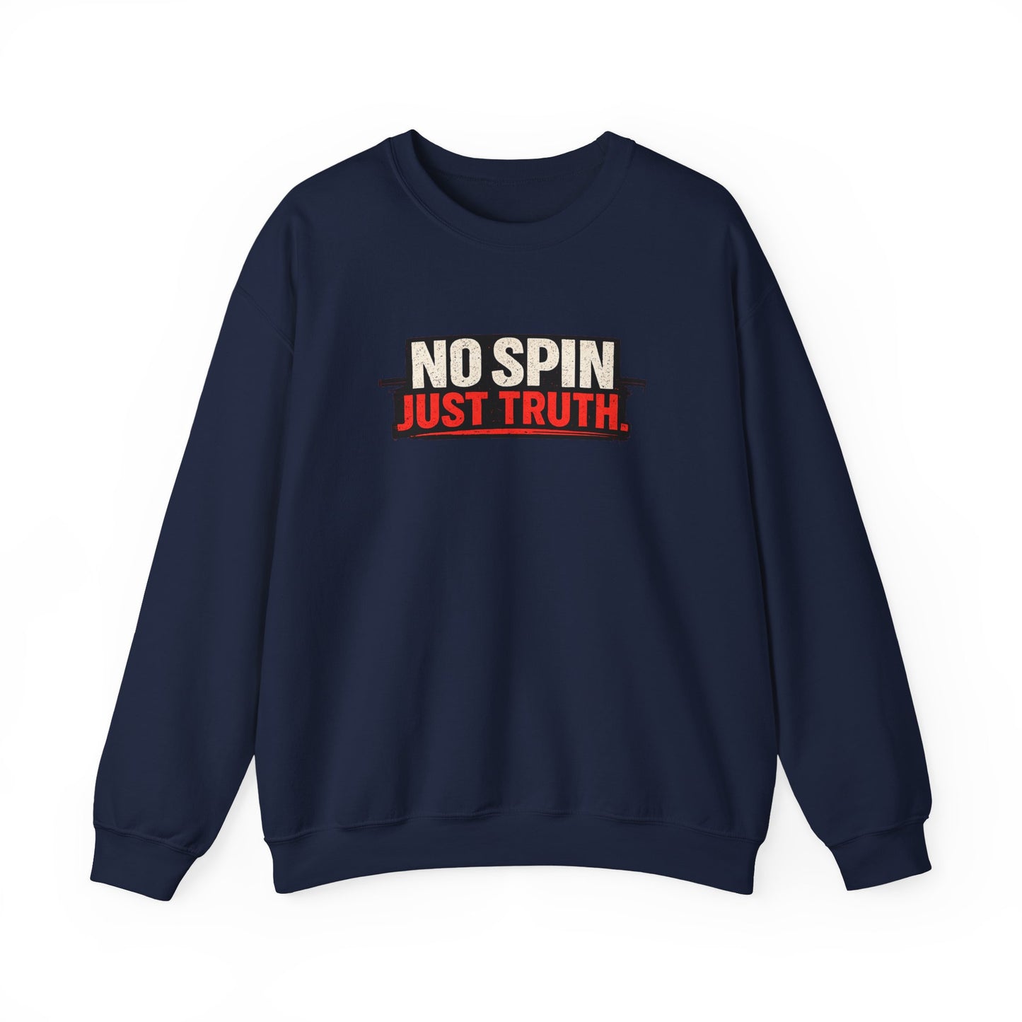 "No Spin Just Truth" Crewneck Sweatshirt