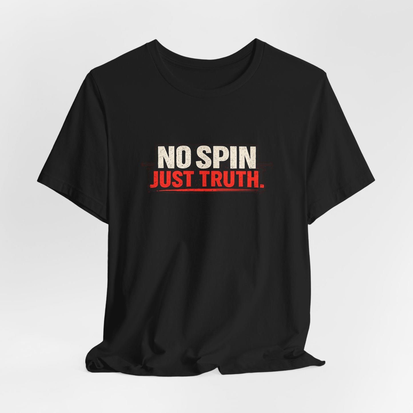 No Spin Just Truth Jersey T-Shirt