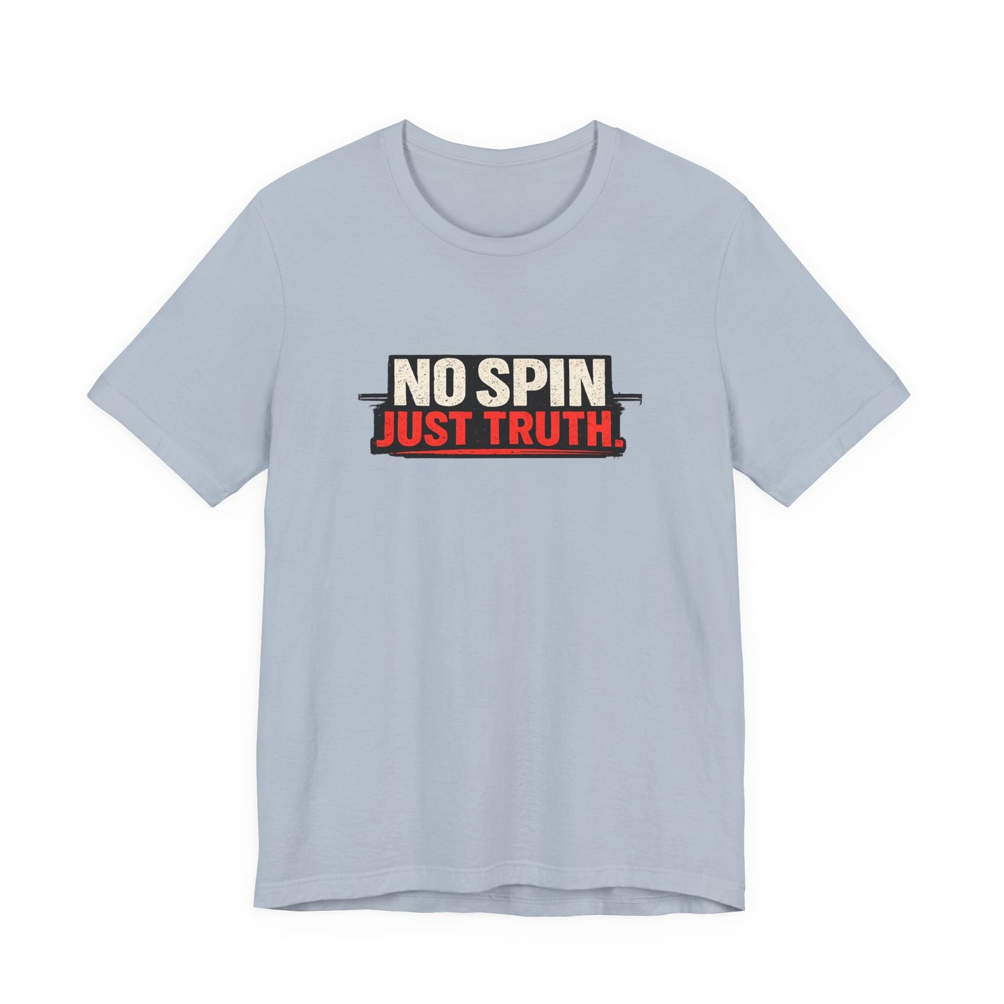 No Spin Just Truth Jersey T-Shirt