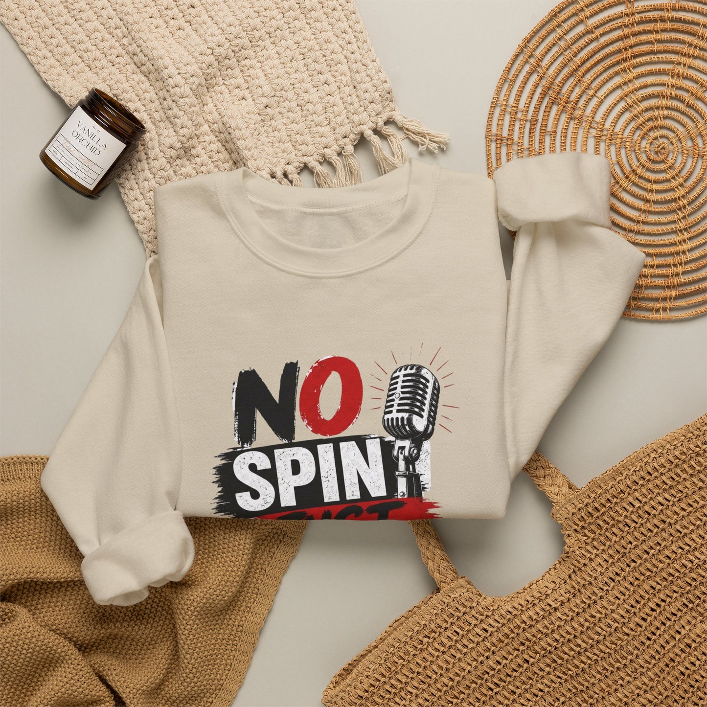 No Spin Just Truth Sweatshirt