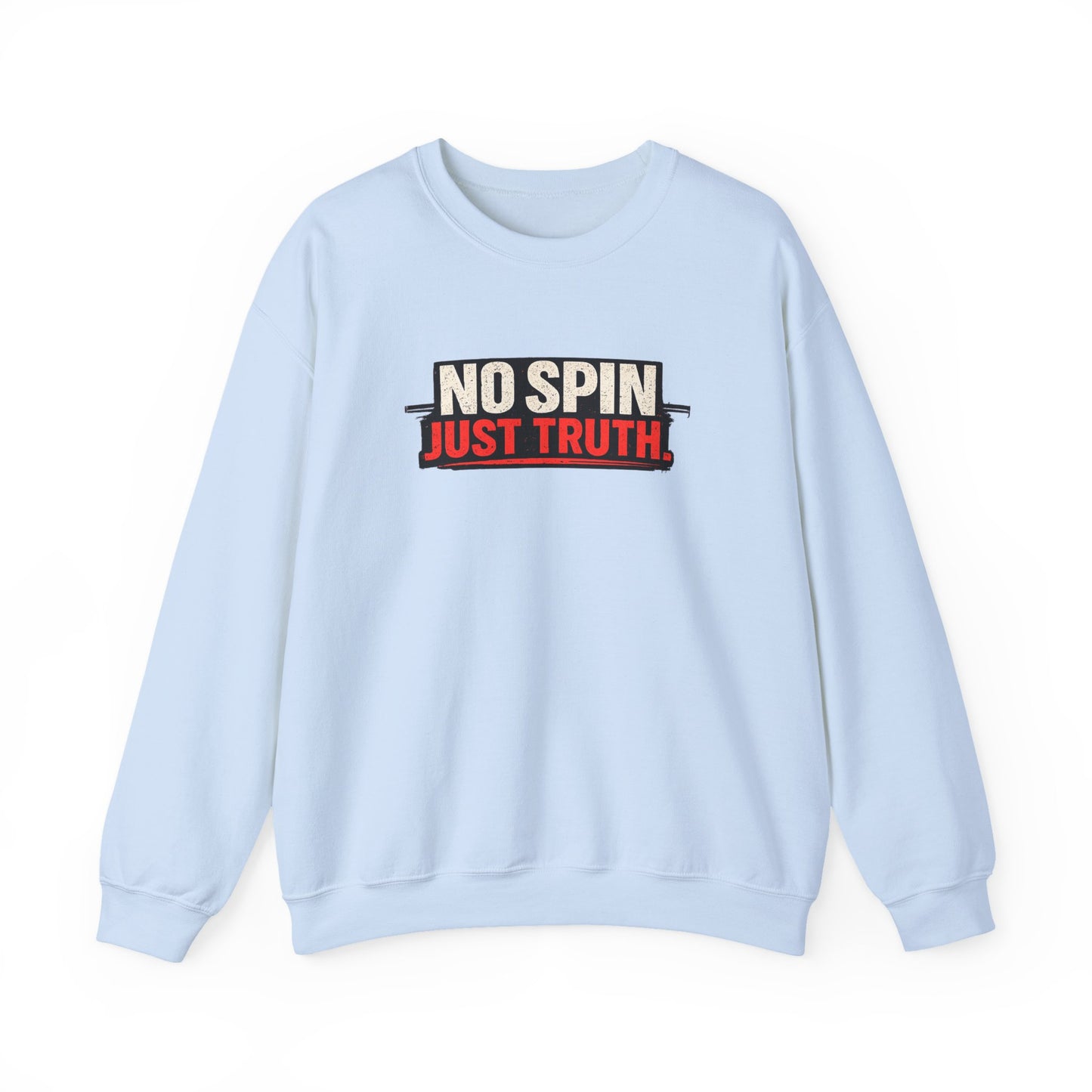 "No Spin Just Truth" Crewneck Sweatshirt