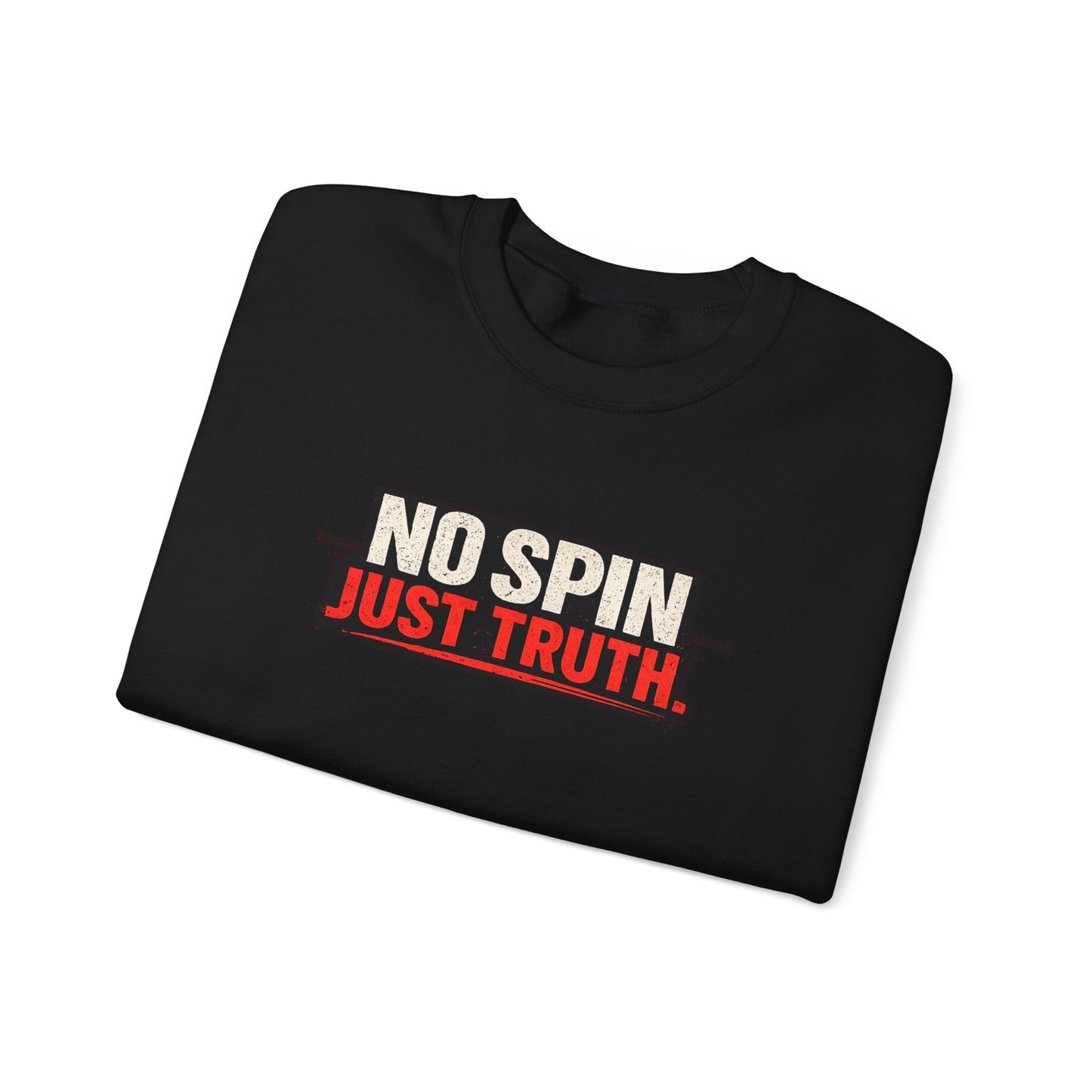 "No Spin Just Truth" Crewneck Sweatshirt