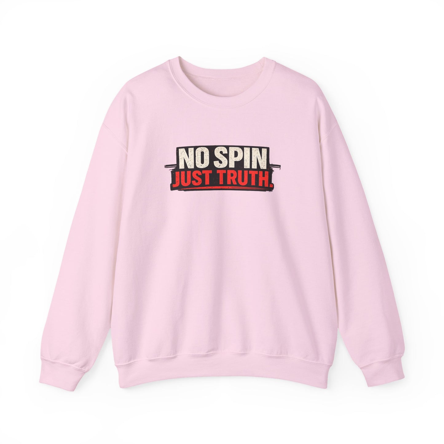 "No Spin Just Truth" Crewneck Sweatshirt