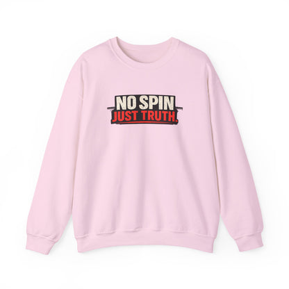 "No Spin Just Truth" Crewneck Sweatshirt