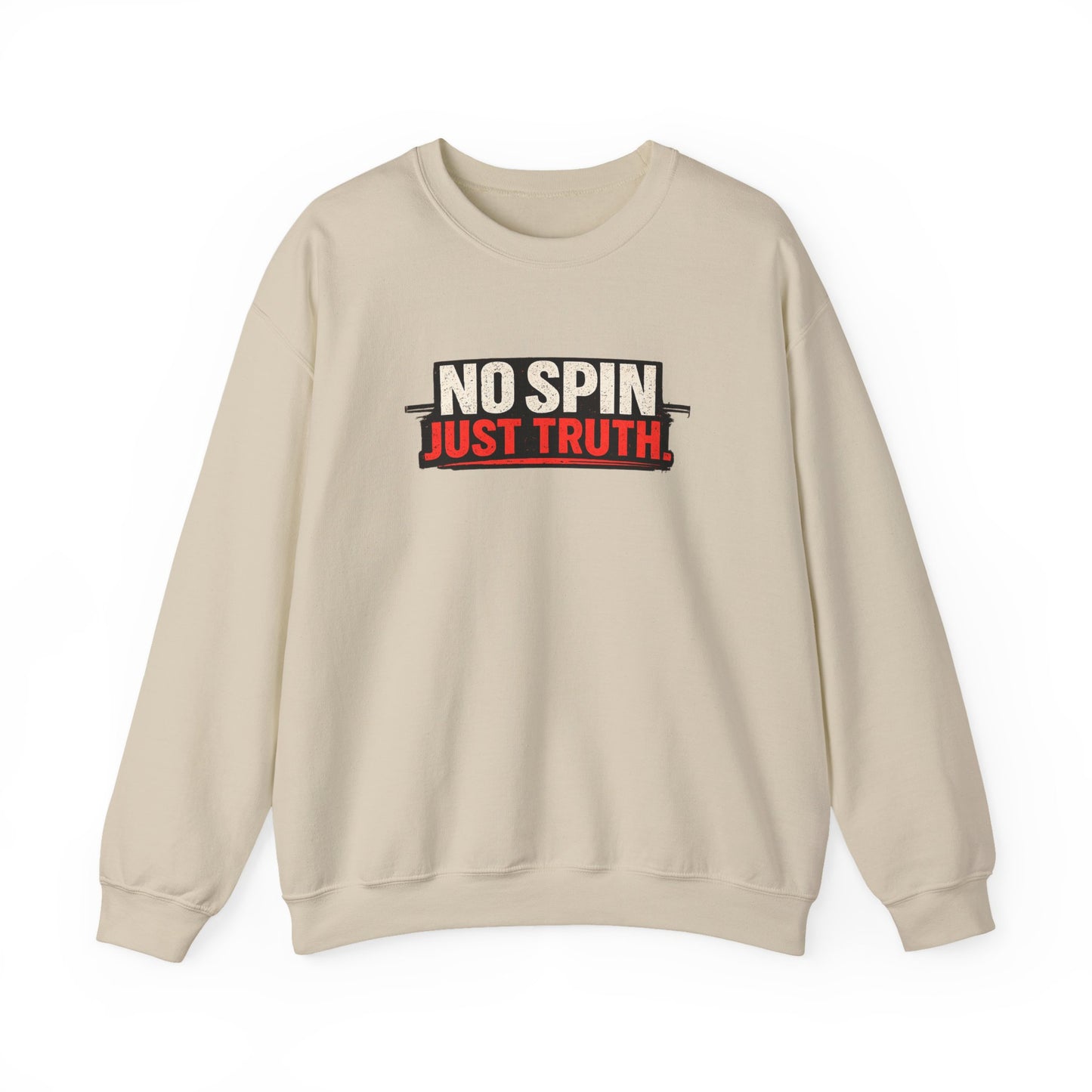 "No Spin Just Truth" Crewneck Sweatshirt