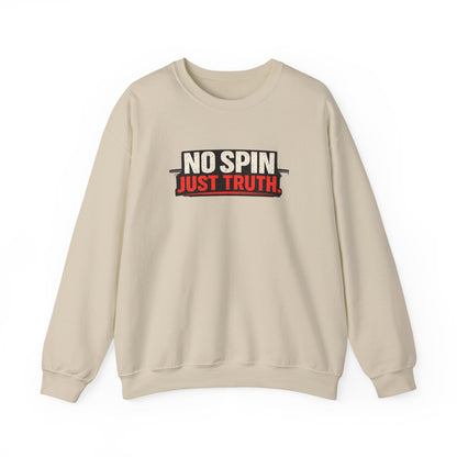 "No Spin Just Truth" Crewneck Sweatshirt