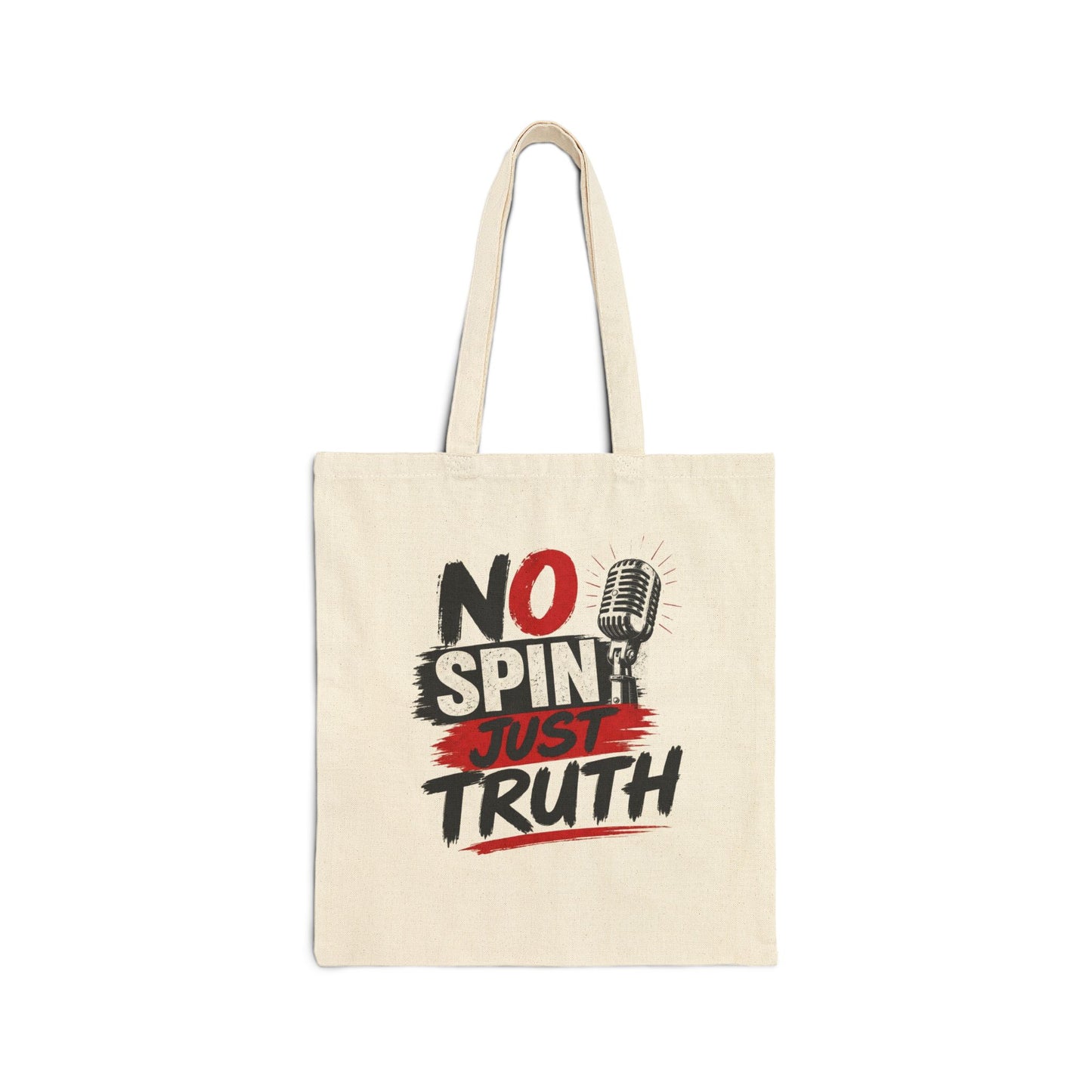 "No Spin Just Truth" Tote Bag