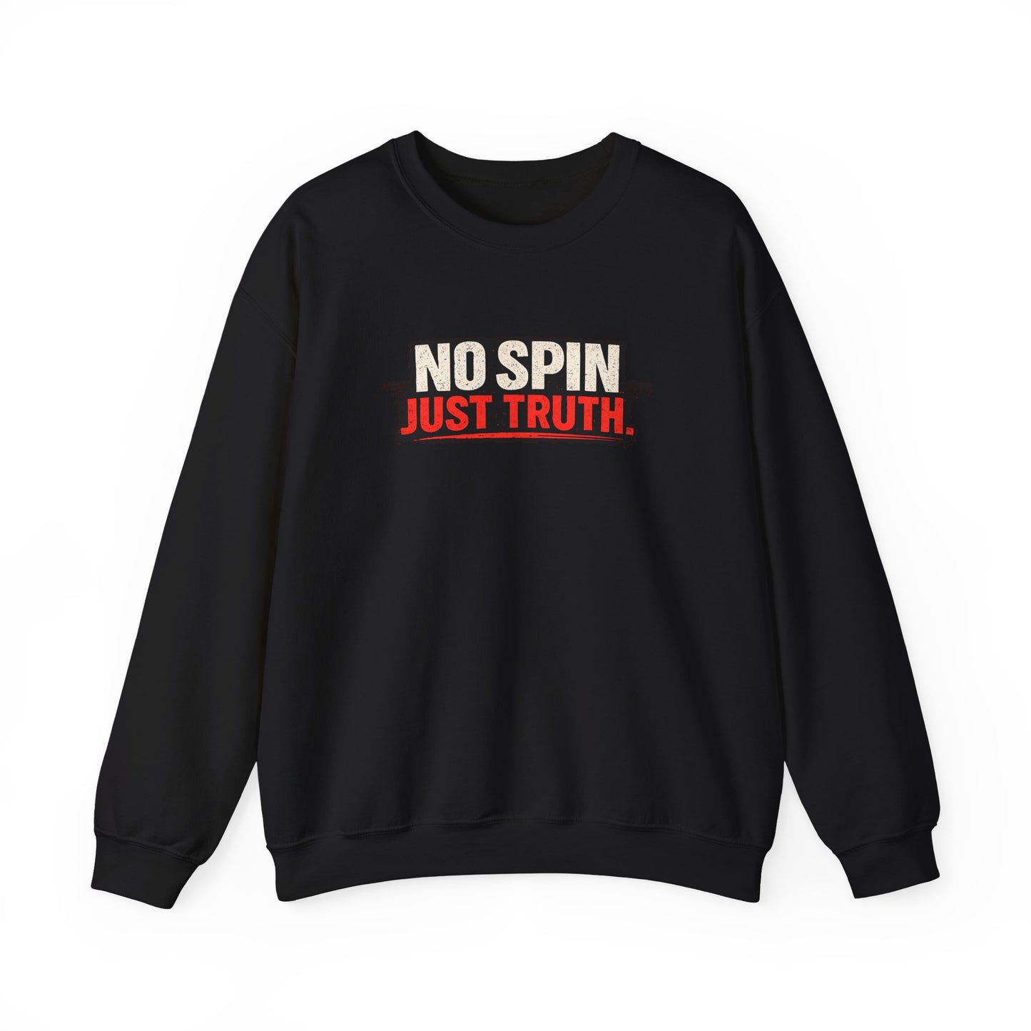 "No Spin Just Truth" Crewneck Sweatshirt