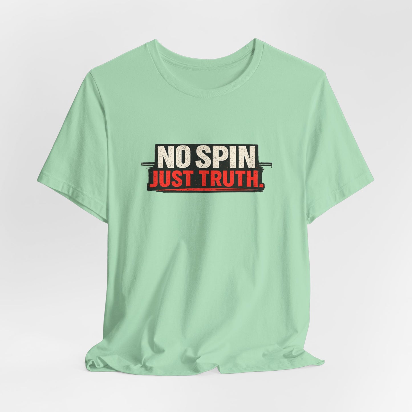 No Spin Just Truth Jersey T-Shirt