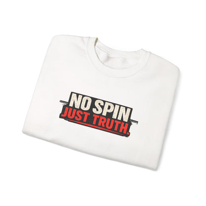 "No Spin Just Truth" Crewneck Sweatshirt