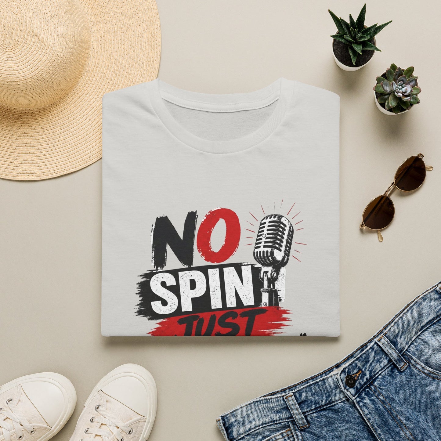 No Spin Just Truth  Soft Style T-Shirt