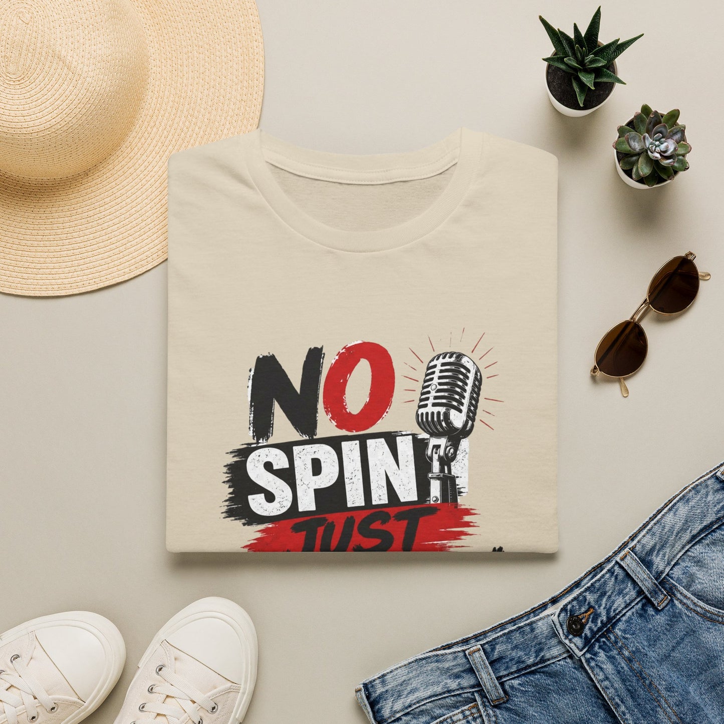 No Spin Just Truth  Soft Style T-Shirt