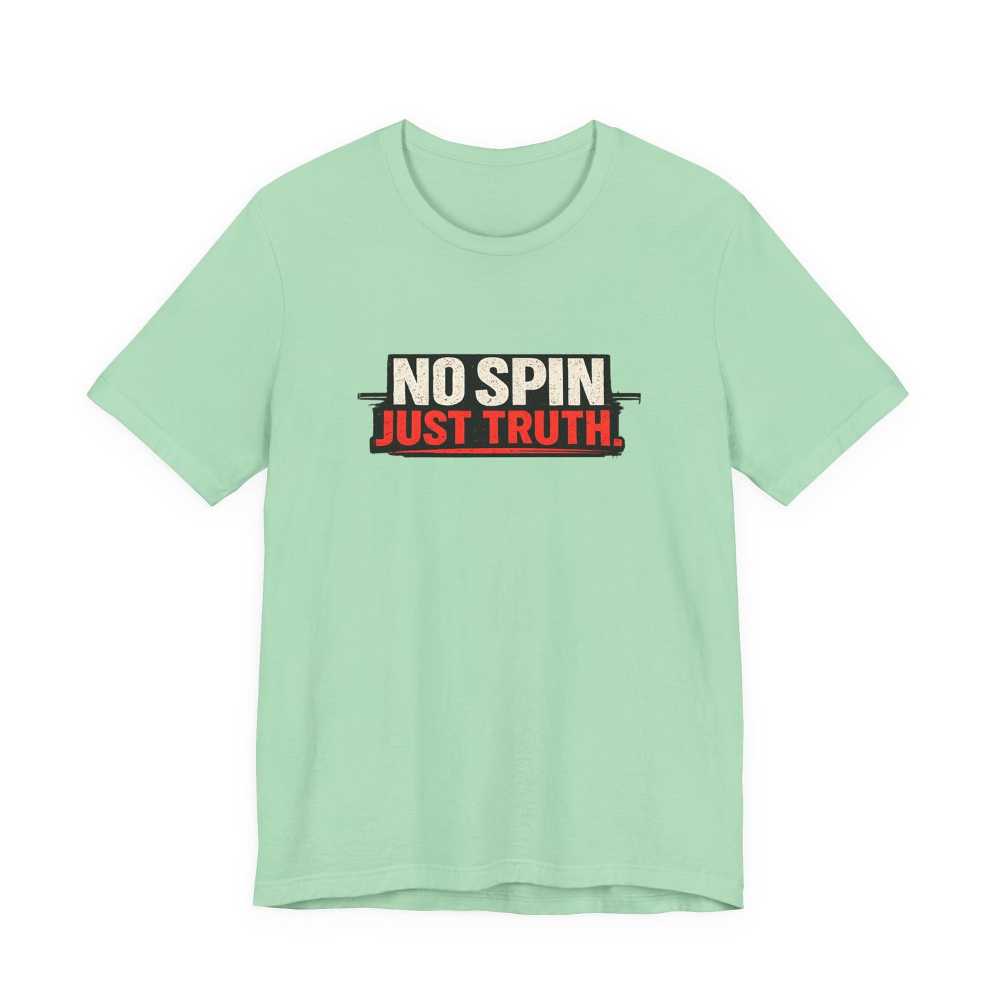 No Spin Just Truth Jersey T-Shirt