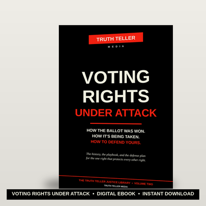 Voting Rights Under Attack: How the Ballot Was Won. How It's Being Taken. How to Defend Yours. (Digital Ebook — Instant Download)